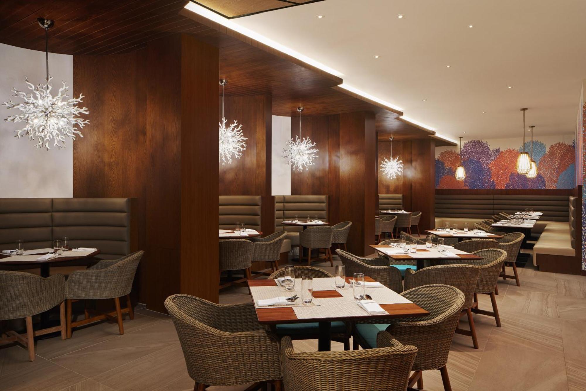 威斯汀迪沙鲁海岸度假村 外观 照片 The interior of the restaurant