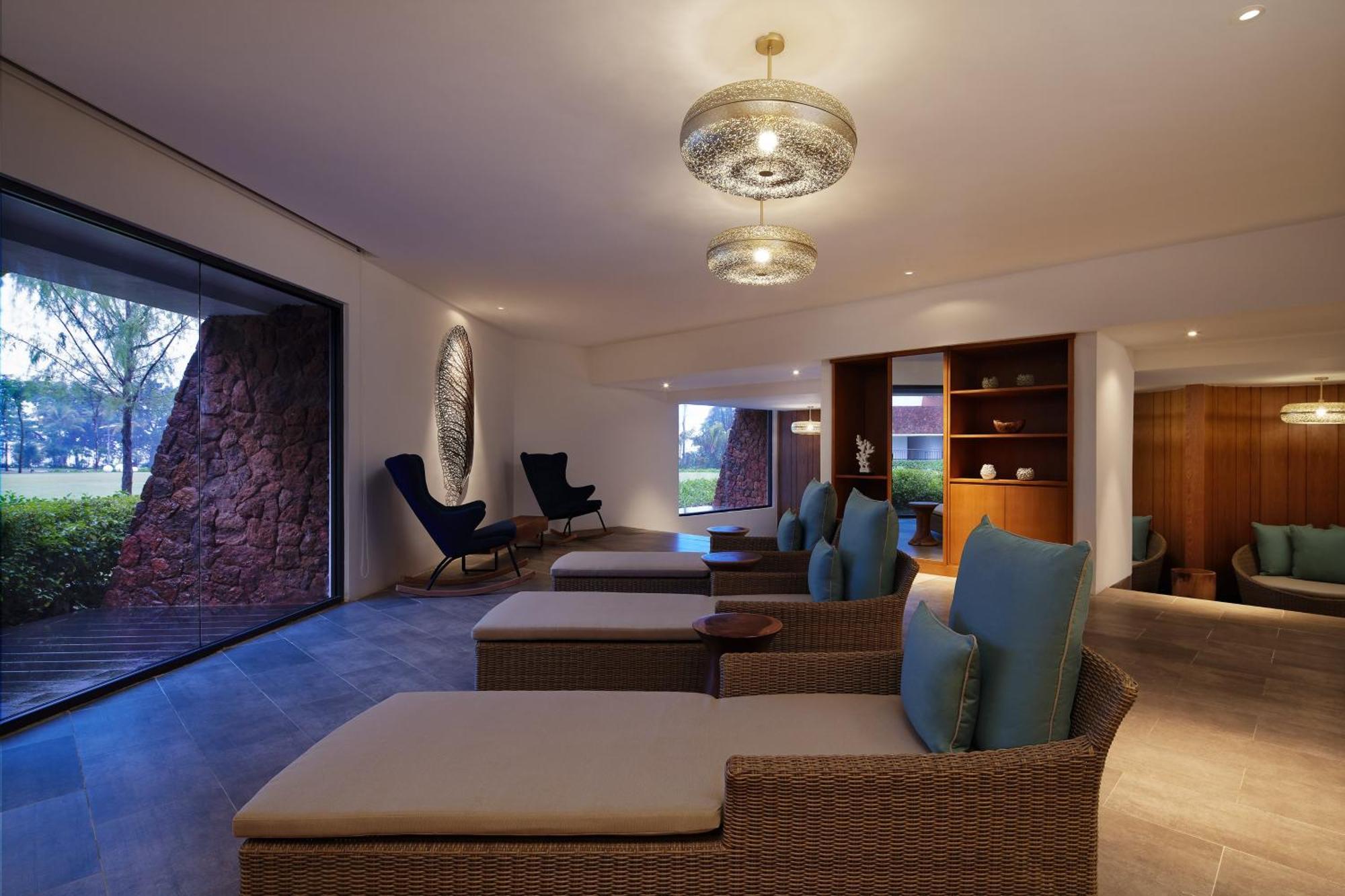 威斯汀迪沙鲁海岸度假村 外观 照片 The Spa at The Westin Hyderabad